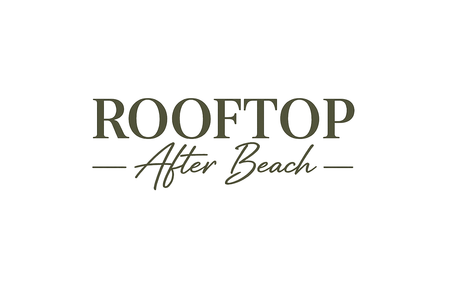 Rooftop After Beach